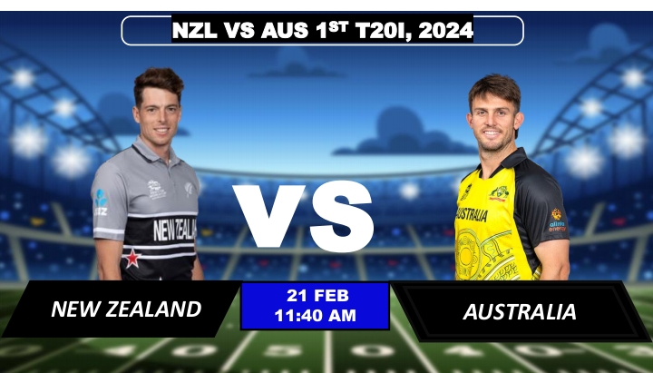 New Zealand vs Australia 1st T20 Dream 11 Prediction / Pitch Report / Fantasy Stats / Playing 11 / Injury News