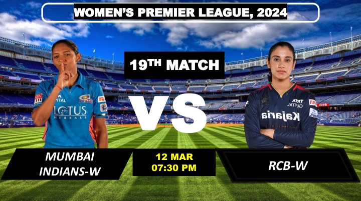 Mumbai Indians Women vs RCB Women Dream 11 Prediction Pitch Report Fantasy Tips