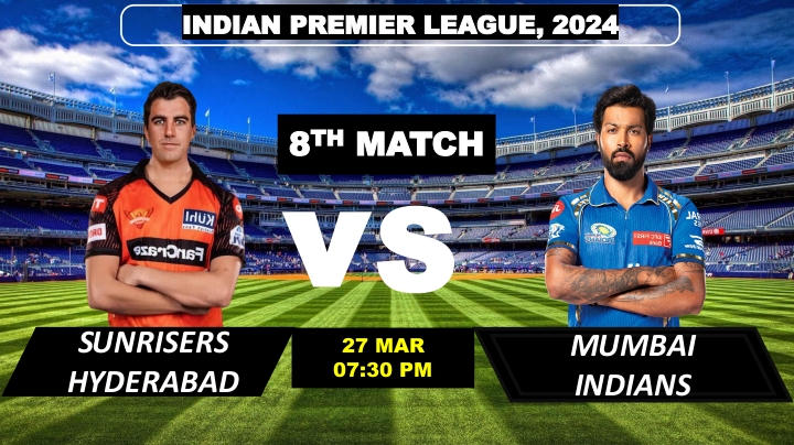 Sunrisers Hyderabad vs Mumbai Indians Dream 11 Prediction Pitch Report Fantasy Stats